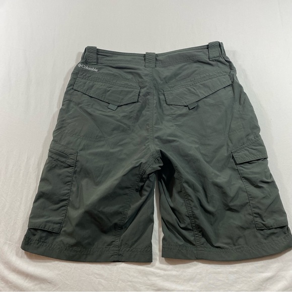 Columbia Cargo Hybrids Shorts men 30 Omni Shade fishing Elastic waist front Zip - Picture 3 of 12